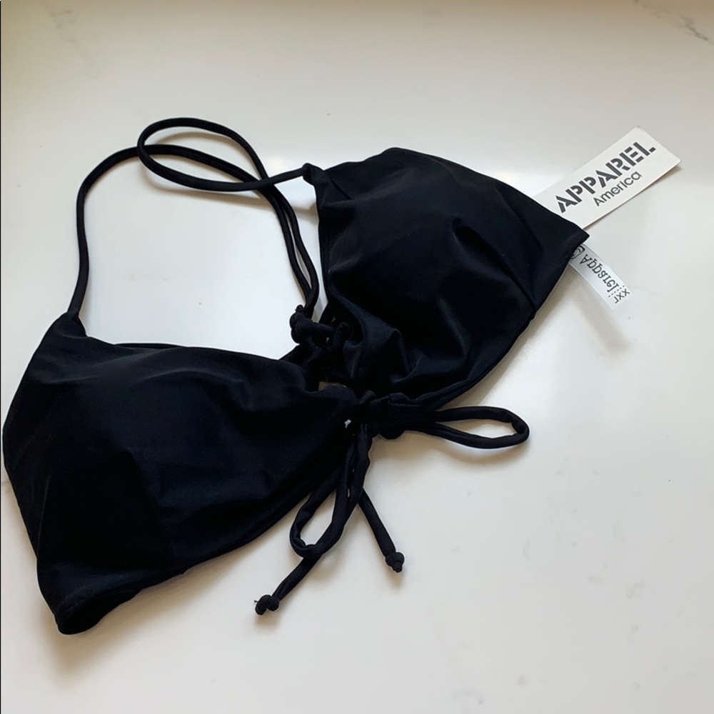 Black bikini with adjustable straps - Picture 4 of 5